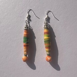 Handmade beaded earrings